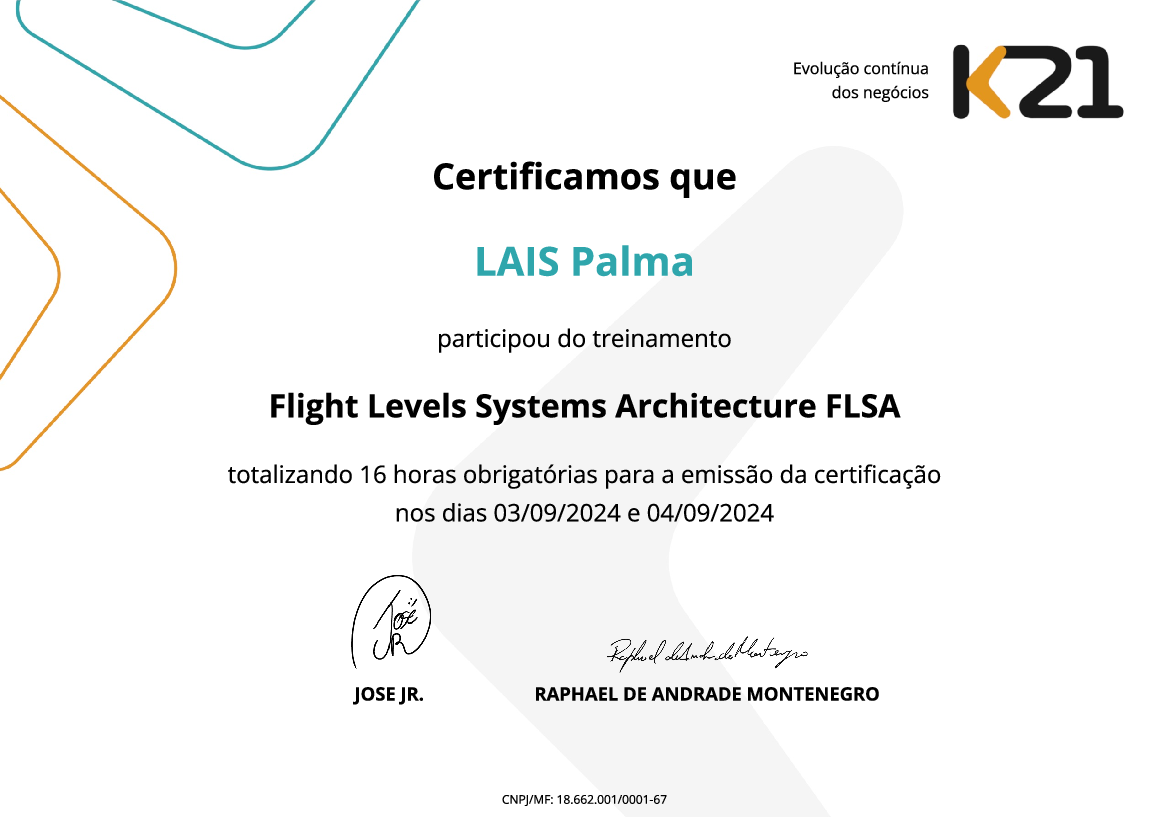 Certificado K21